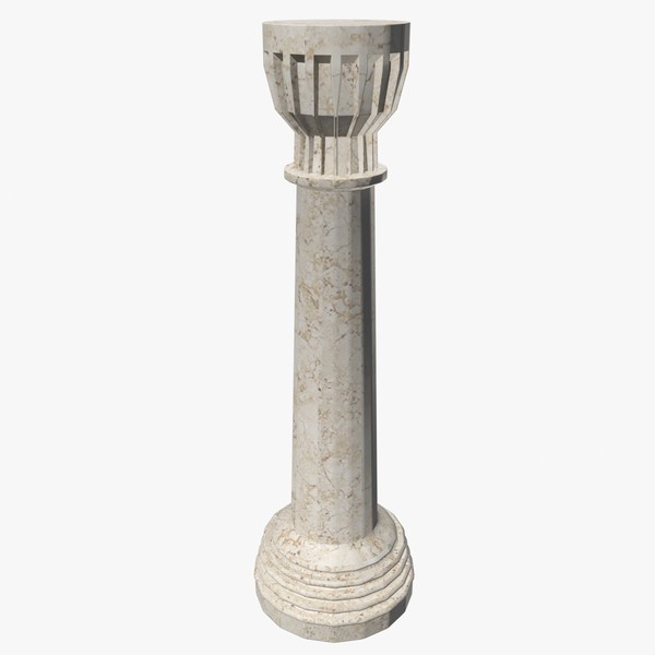 freestyle pillar 3d model - Pillar 12 by Tschirner